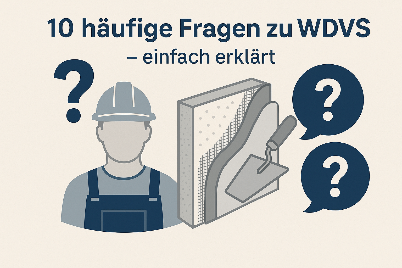 10 häufige Fragen zu WDVS – einfach erklärt