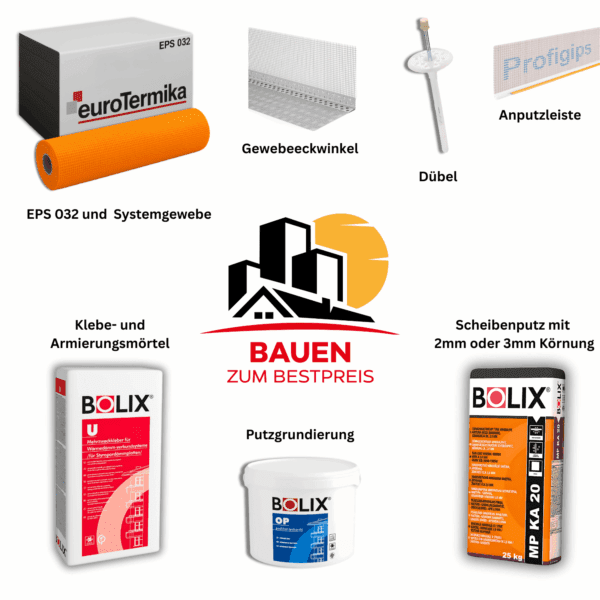WDVS Komplettpaket EPS 032 Fassadendämmung